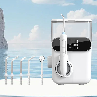 Family Water Flosser Big Capacity 1000ml IPX5 Oral Irrigator Rechargeable Tooth Clean Electric Counter Water Flosser